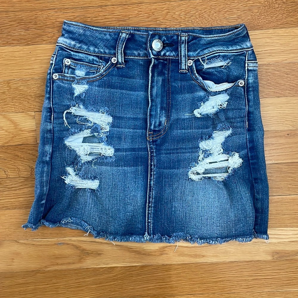 Jean skirt